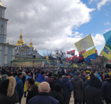 Anti-Russian Marches on Volunteer Day, Ukraine, Mar 14, 2020